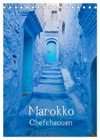 Marokko - Chefchaouen (Tischkalender 2026 DIN A5 hoch), CALVENDO Monatskalender