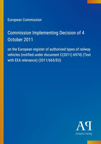 Commission Implementing Decision of 4 October 2011