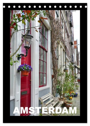 Amsterdam (Tischkalender 2026 DIN A5 hoch), CALVENDO Monatskalender
