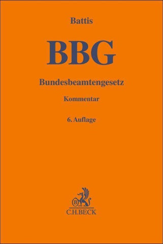 Bundesbeamtengesetz. BBG