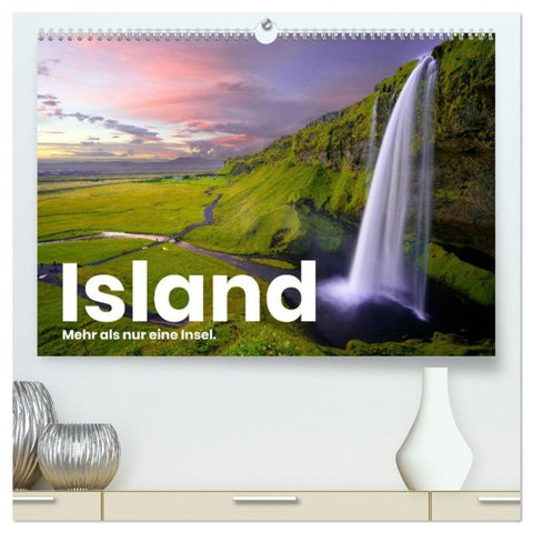 Island - Mehr als nur eine Insel. (hochwertiger Premium Wandkalender 2027 DIN A2 quer), Kunstdruck in Hochglanz