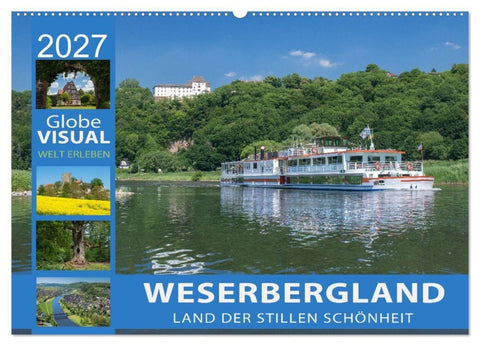 WESERBERGLAND - Land der stillen Schönheit (Wandkalender 2027 DIN A2 quer), CALVENDO Monatskalender