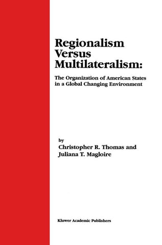 Regionalism Versus Multilateralism
