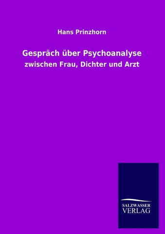 Gespräch über Psychoanalyse