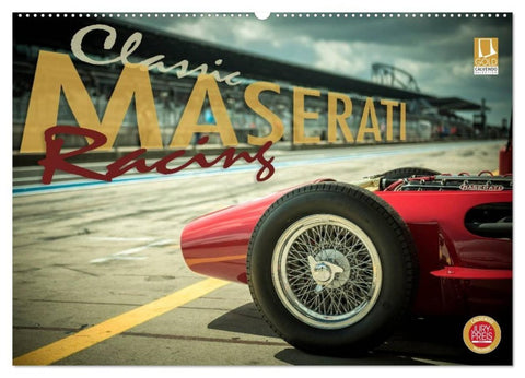 Classic Maserati Racing (Wandkalender 2027 DIN A2 quer), CALVENDO Monatskalender
