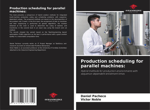 Production scheduling for parallel machines: