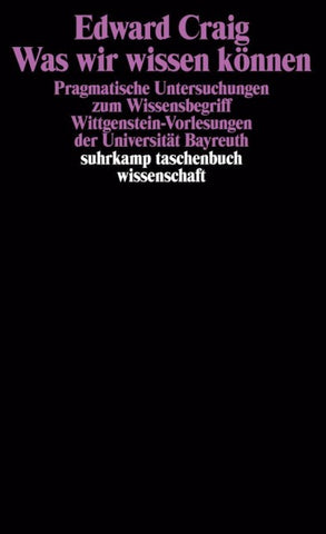Was wir wissen können