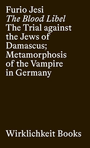 The Blood Libel