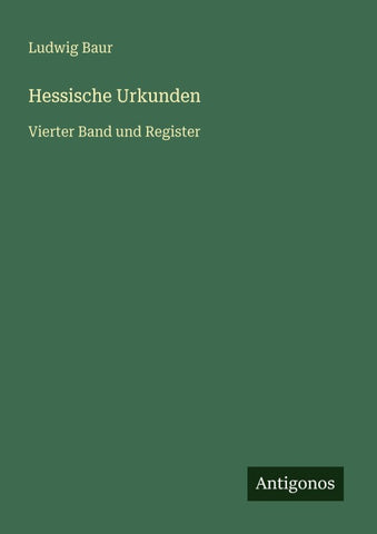 Hessische Urkunden