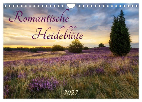 Romantische Heideblüte (Wandkalender 2027 DIN A4 quer), CALVENDO Monatskalender