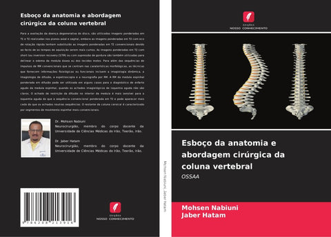 Esboço da anatomia e abordagem cirúrgica da coluna vertebral