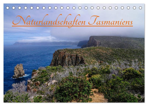 Naturlandschaften Tasmaniens (Tischkalender 2026 DIN A5 quer), CALVENDO Monatskalender