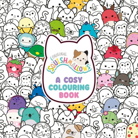 Squishmallows: A Cosy Colouring Book