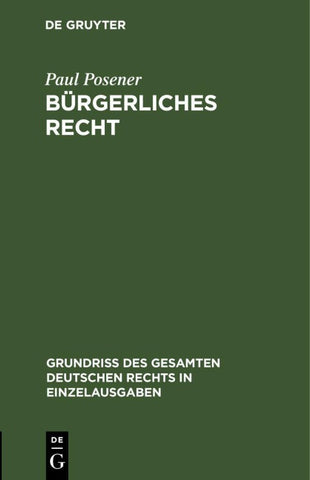 Bürgerliches Recht