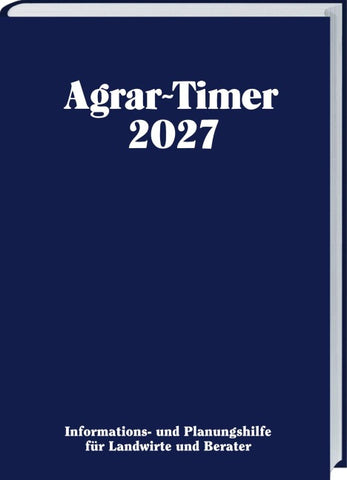 Agrar-Timer 2027
