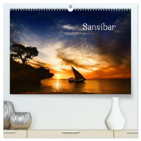 Sansibar (hochwertiger Premium Wandkalender 2027 DIN A2 quer), Kunstdruck in Hochglanz