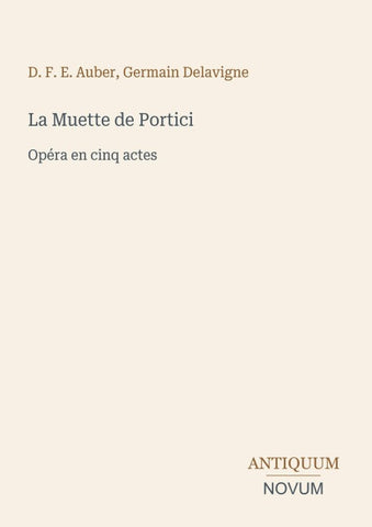 La Muette de Portici