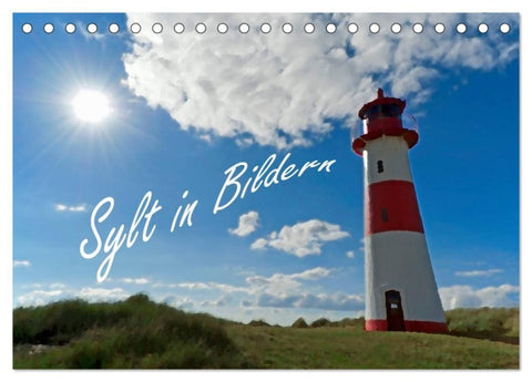 Sylt in Bildern (Tischkalender 2027 DIN A5 quer), CALVENDO Monatskalender