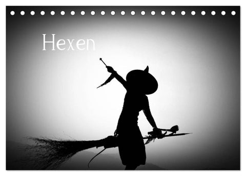Hexen (Tischkalender 2026 DIN A5 quer), CALVENDO Monatskalender