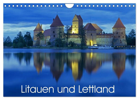 Litauen und Lettland (Wandkalender 2027 DIN A4 quer), CALVENDO Monatskalender