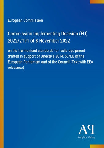 Commission Implementing Decision (EU) 2022/2191 of 8 November 2022
