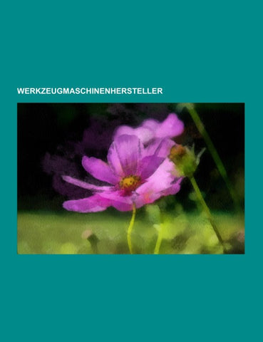Werkzeugmaschinenhersteller