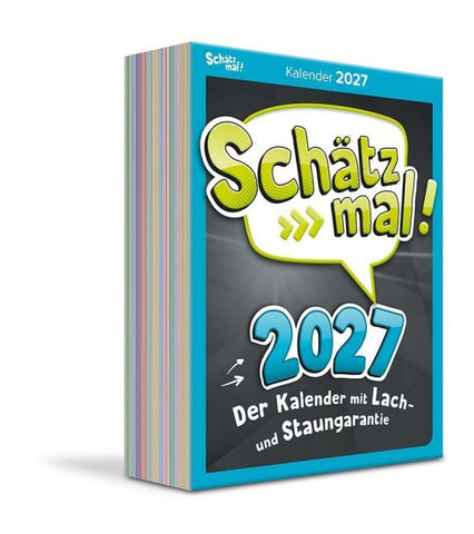 Schätz mal! Kalender 2027