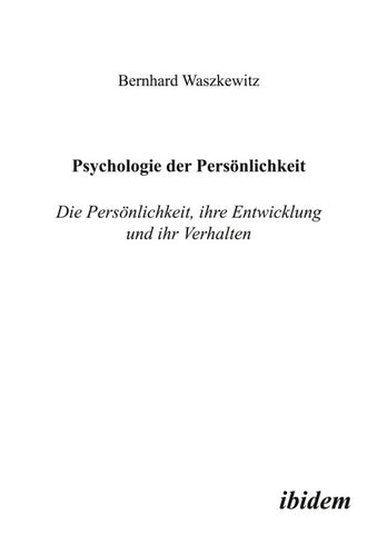 Psychologie der Persönlichkeit