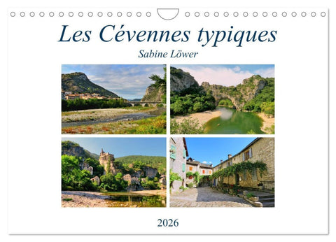 Les Cévennes typiques (Calendrier mural 2026 DIN A4 vertical), CALVENDO calendrier mensuel