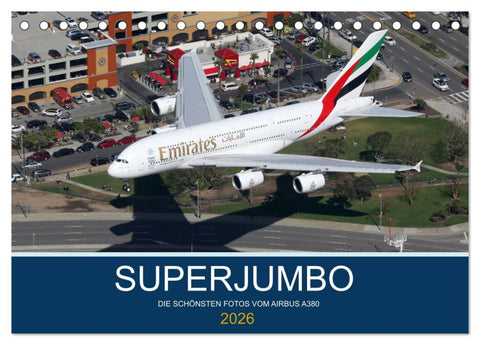 SUPERJUMBOS (Tischkalender 2026 DIN A5 quer), CALVENDO Monatskalender