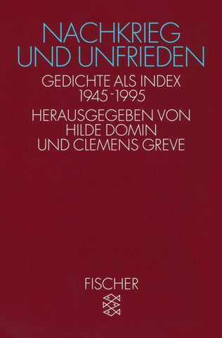 Nachkrieg und Unfrieden