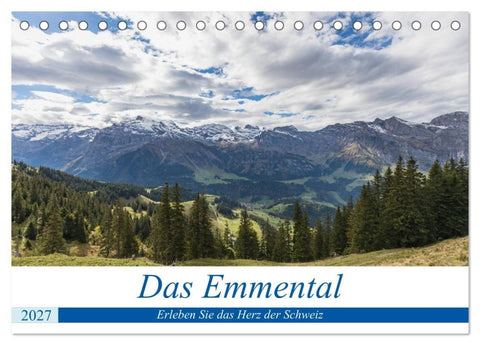 Das Emmental (Tischkalender 2027 DIN A5 quer), CALVENDO Monatskalender