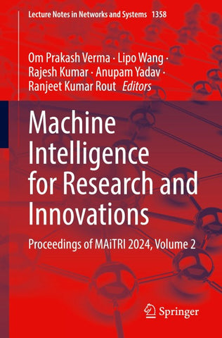 Machine Intelligence for Research and Innovations