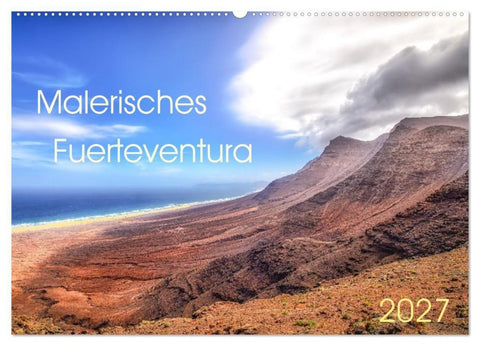 Malerisches Fuerteventura (Wandkalender 2027 DIN A2 quer), CALVENDO Monatskalender