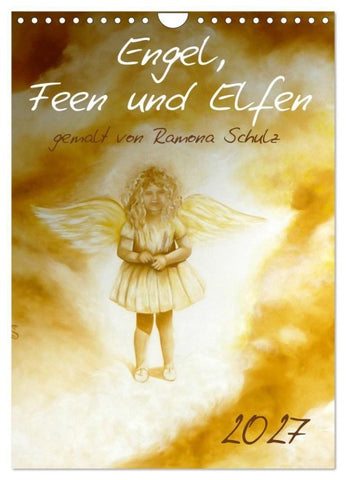 Engel, Feen und Elfen (Wandkalender 2027 DIN A4 hoch), CALVENDO Monatskalender