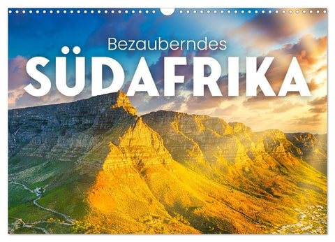 Bezauberndes Südafrika (Wandkalender 2027 DIN A3 quer), CALVENDO Monatskalender