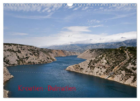 Kroatien - Dalmatien (Wandkalender 2026 DIN A3 quer), CALVENDO Monatskalender