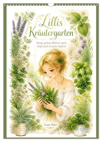 Lillis Kräutergarten (Wandkalender 2027 DIN A3 hoch), CALVENDO Monatskalender