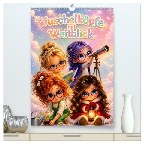 Wuschelköpfe mit Weitblick (hochwertiger Premium Wandkalender 2027 DIN A2 hoch), Kunstdruck in Hochglanz
