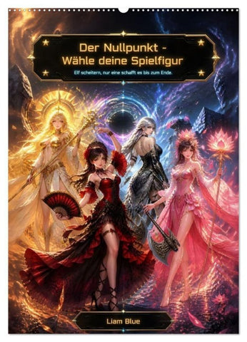 Der Nullpunkt - Wähle deine Spielfigur (Wandkalender 2027 DIN A2 hoch), CALVENDO Monatskalender