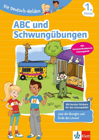 Klett Die Deutsch-Helden: ABC und Schwungübungen 1. Klasse