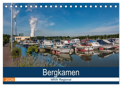 Bergkamen NRW Regional (Tischkalender 2026 DIN A5 quer), CALVENDO Monatskalender