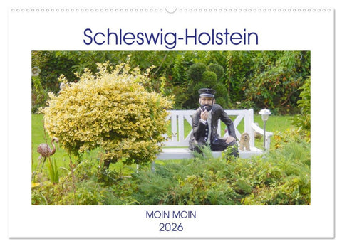 Schleswig-Holstein Moin Moin (Wandkalender 2026 DIN A2 quer), CALVENDO Monatskalender