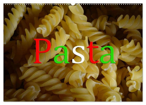 Pasta (Wandkalender 2026 DIN A2 quer), CALVENDO Monatskalender
