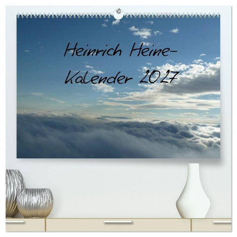 Heine-Kalender Kalender (hochwertiger Premium Wandkalender 2027 DIN A2 quer), Kunstdruck in Hochglanz