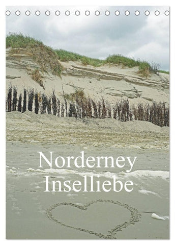 Norderney - Inselliebe (Tischkalender 2026 DIN A5 hoch), CALVENDO Monatskalender