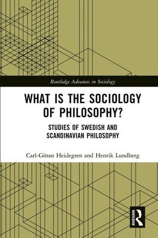 What is the Sociology of Philosophy?