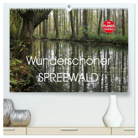 Wunderschöner Spreewald (hochwertiger Premium Wandkalender 2027 DIN A2 quer), Kunstdruck in Hochglanz