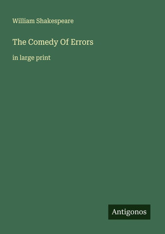 The Comedy Of Errors