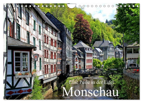 Eine Perle in der Eifel - Monschau (Wandkalender 2027 DIN A4 quer), CALVENDO Monatskalender